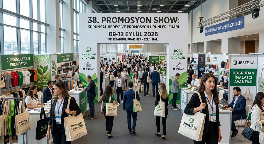 38. Promosyon Show Fuarı Trendleri: Kurumsal Firmalar İçin Adım Adım Promosyon Bez Çanta Seçim Rehberi